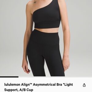 Lululemon asymmetrical bra